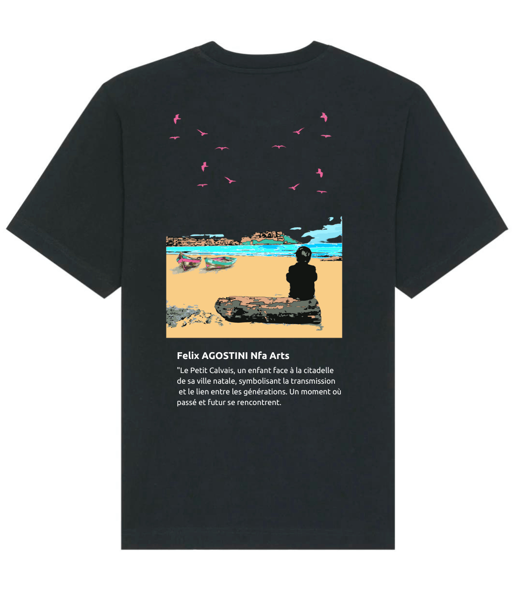 NEW T-shirts Felix Agostini NFA art (oversize) - FAIR.