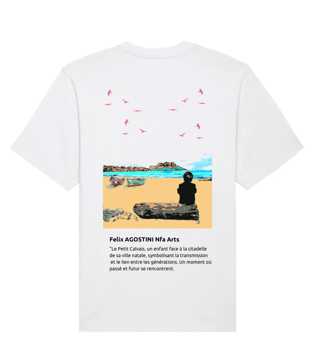 NEW T-shirts Felix Agostini NFA art (oversize) - FAIR.