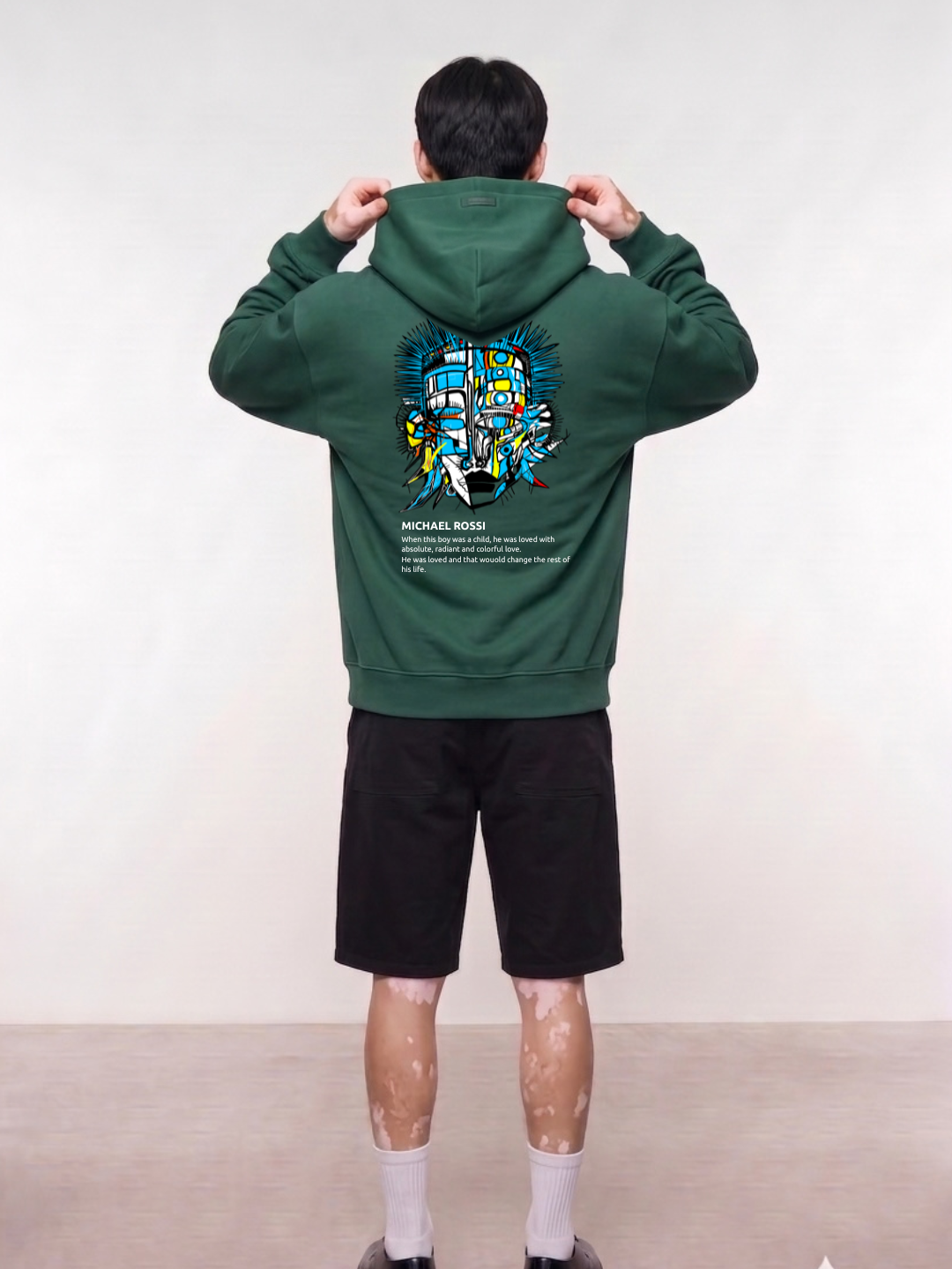 Hoodie Édition Limitée x Michael Rossi