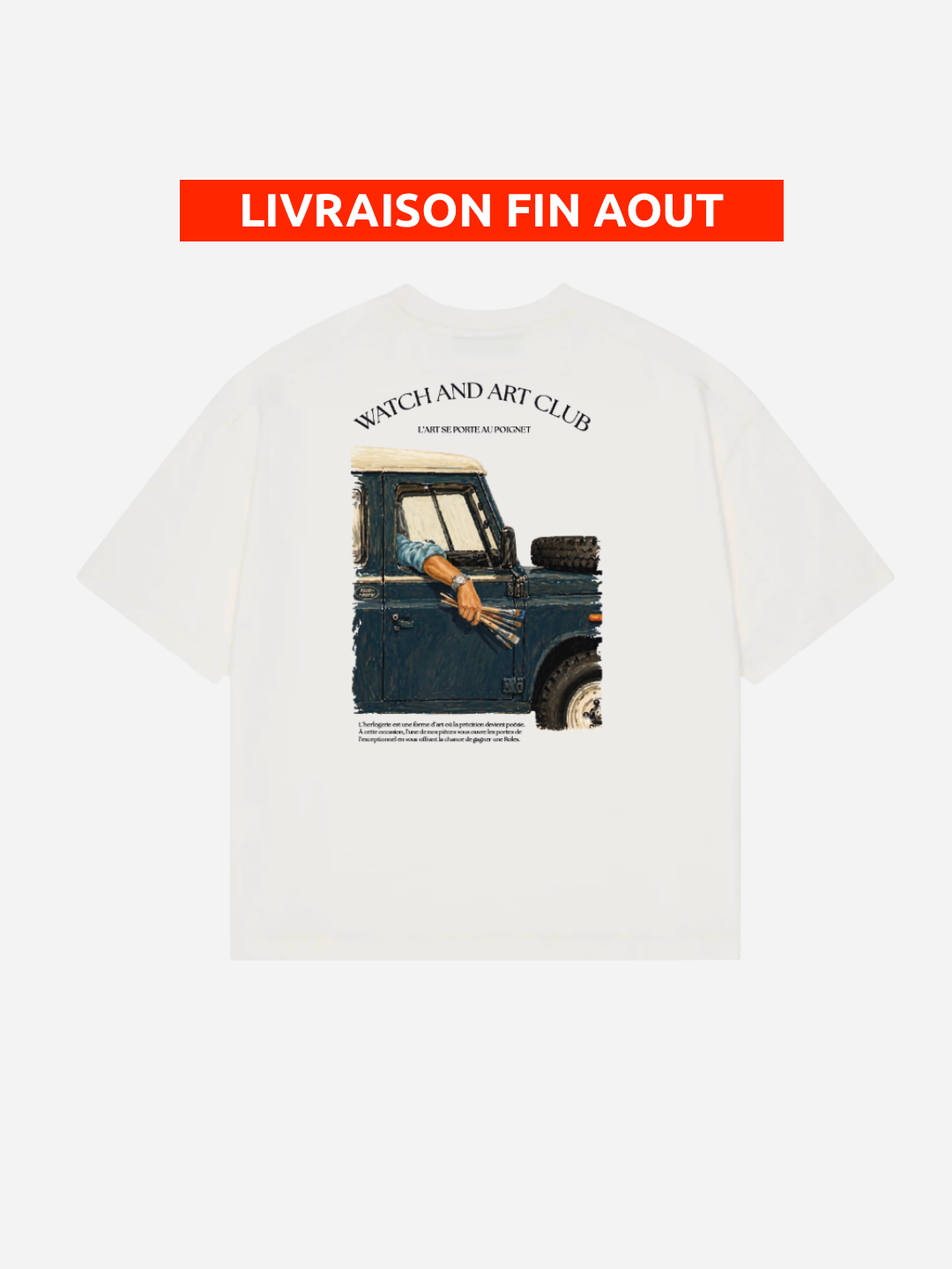 T-shirt Édition Limitée x MMW (Une Rolex offerte!)