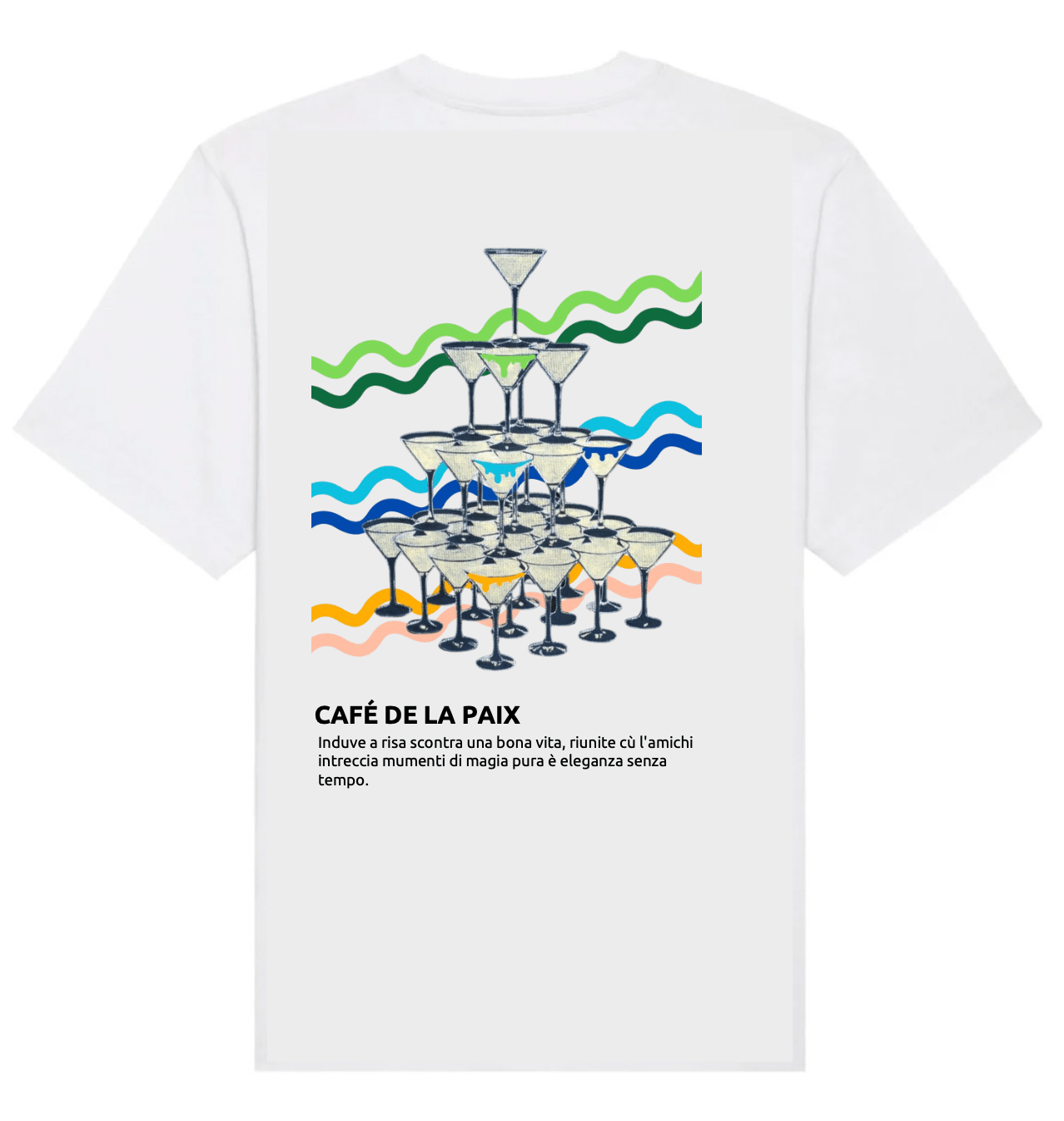 NEW T-shirts Café de la paix Bastia (oversize) - FAIR.